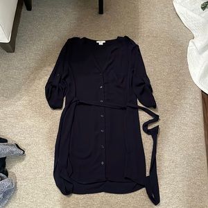 Bar 3 sheer wrap dress